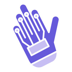 Obraz premium Wired Gloves Icon