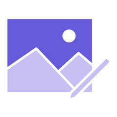 Photo Editing Icon