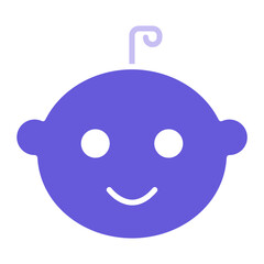 Baby Smile Icon