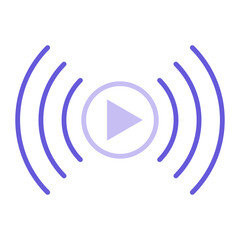 Live Streaming Icon