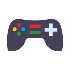 Game console flat icon