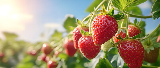 Strawberry are a healthy food. And it is a useful.