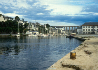 Obraz premium Morlaix, Finistère, 29, Bretagne, France