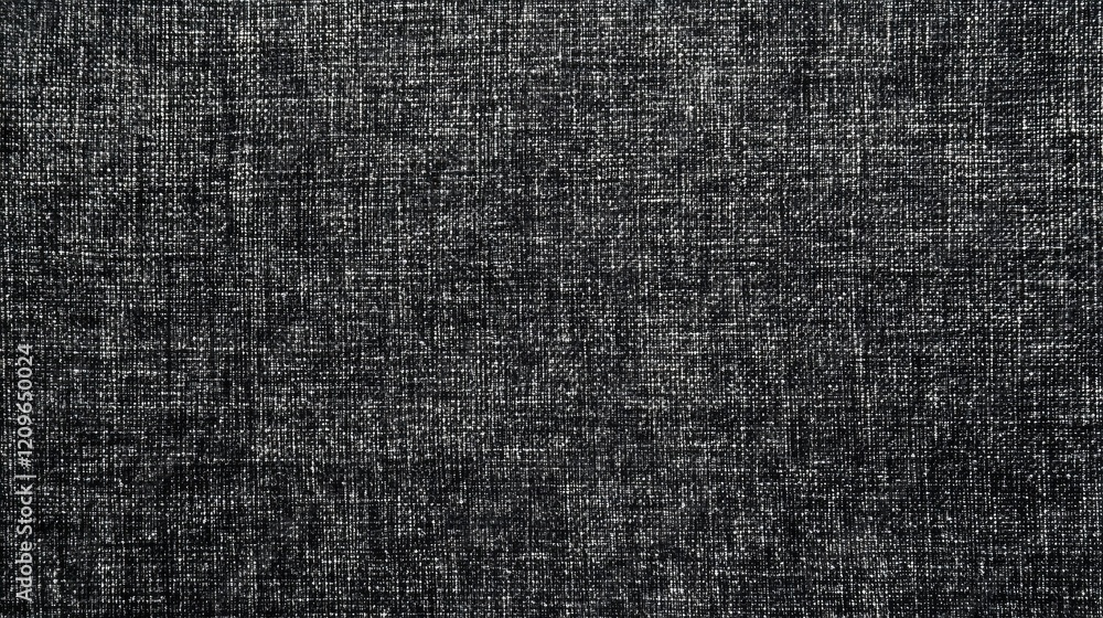 Poster dark grey linen texture seamless fabric ideal for artistic print design and background applications 