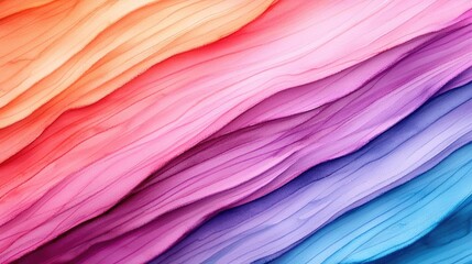 Splash watercolor concept. Vibrant flowing waves of colorful fabric creating a stunning visual experience.