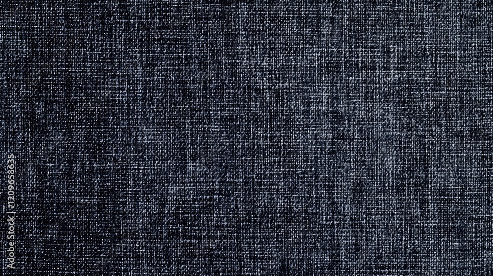 Poster dark grey linen texture seamless background for artistic designs and fabric applications in print an