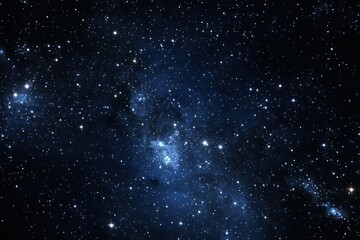 Star-filled deep space with bright celestial bodies and nebulae against a dark, infinite universe backdrop, showcasing cosmic beauty and mystery