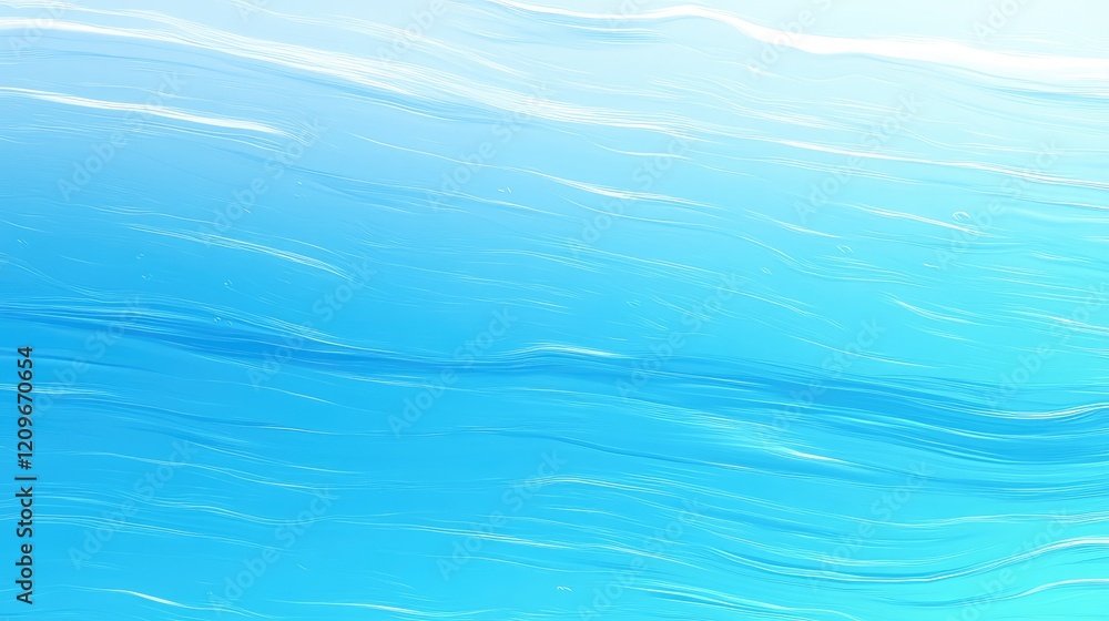 Aufkleber Soft Sky Blue Gradient Background with Subtle Light Texture Offering a Smooth Flowing Design Ideal for Digital Projects and Print Media