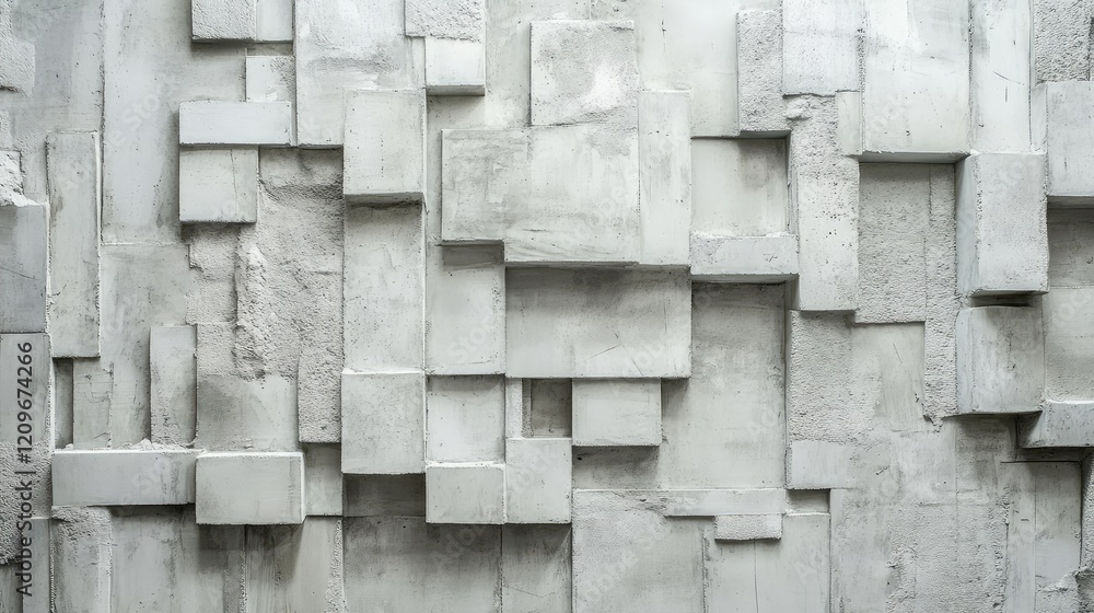 Aufkleber Textured Grey Concrete Wall Pattern Featuring Polymer Plastering in Modern Architectural Design Elements in Urban Setting