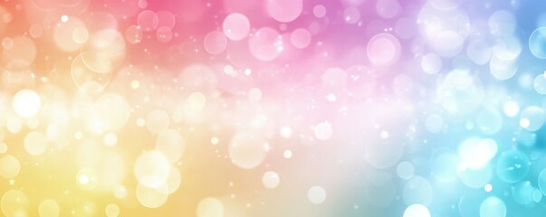 Obraz premium Abstract pastel rainbow background with soft gradients, modern design.