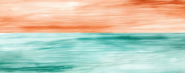 Vintage watercolor idea. Abstract seascape painting capturing vibrant colors and fluid movement in nature.