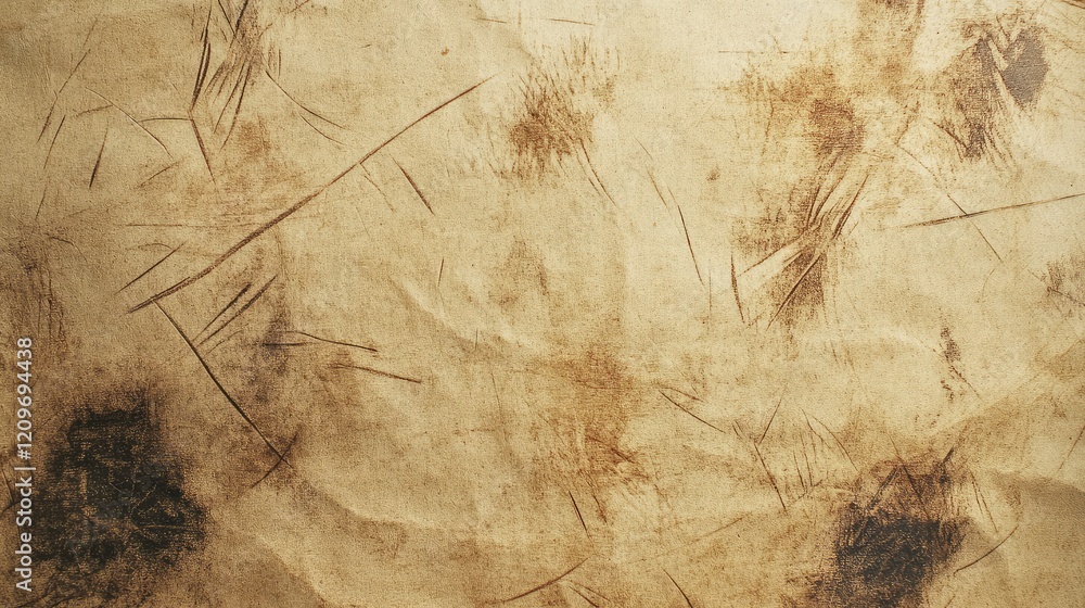 Aufkleber textured vintage paper background in soft beige tones featuring scuff marks and subtle creases ideal