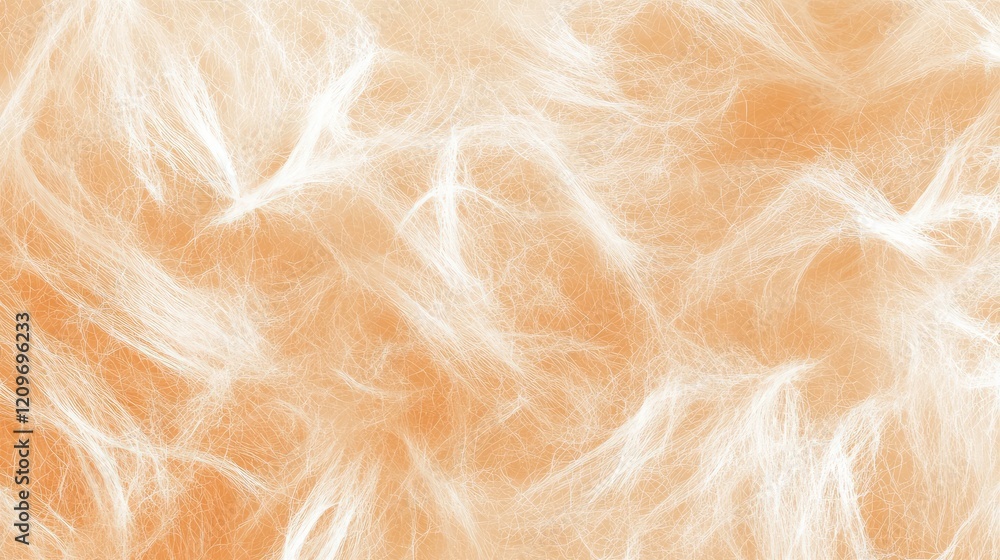 Poster beige coral wool texture background with soft fluffy fibers creating a warm and inviting atmosphere 