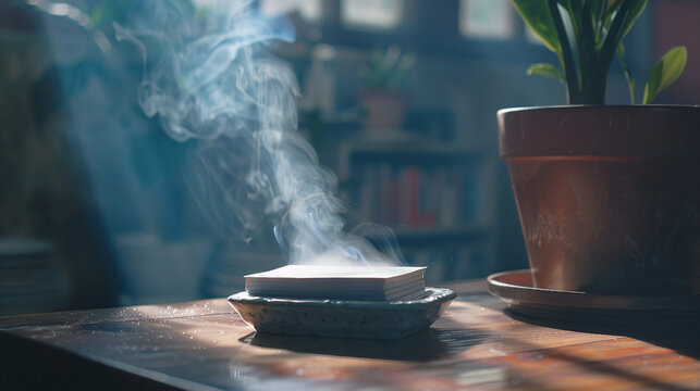 Refill Your Humidifier with Water and Sticky Notes for Reminders