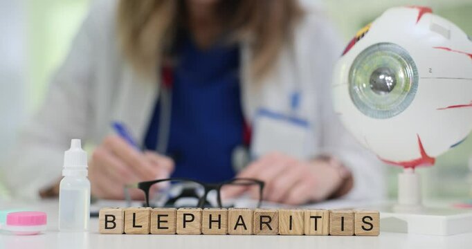 Delve into the various causes and available treatment options for blepharitis in this informative setting today