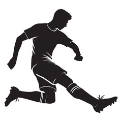 silhouette of a man jumping