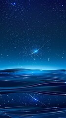 Digital Technology Aurora Starlight poster background