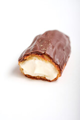 Indulge in a Decadent Chocolate Coated Snack thats filled with creamy goodness and flavor