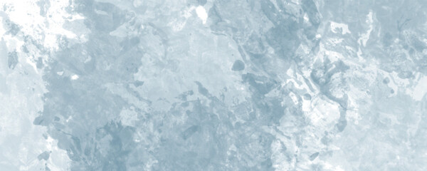 Obraz premium A Calm and Serene Winter-Inspired Canvas Featuring Frosty Blue Patterns 