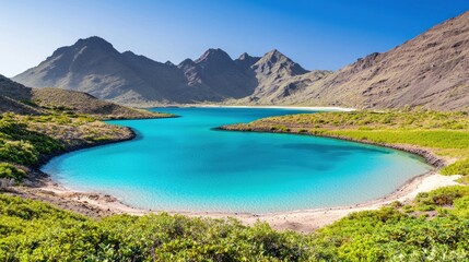 Fototapeta premium Secluded Turquoise Bay