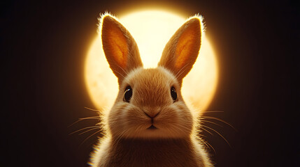 Obraz premium Multi-colored Easter eggs on a spring background. Happy easter