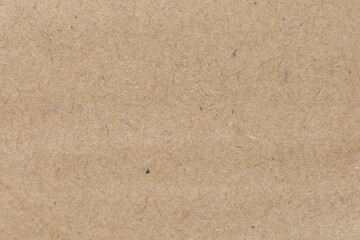 Close up of Old brown paper texture  visible. Paper fibers suitable for use as background images or decorations