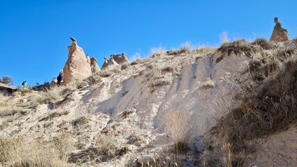 Rock formation in Turkey, Cappadocia