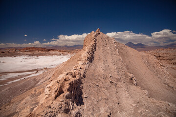 Moon Valley in the Atacama Desert
