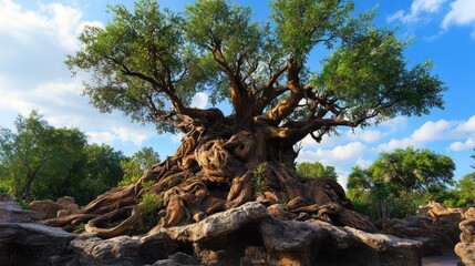 The Majestic Tree of Life, a Symbol of Nature's Endurance