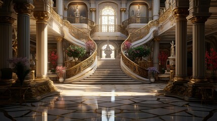 A photo of a Palace Home with Open and Airy Residence