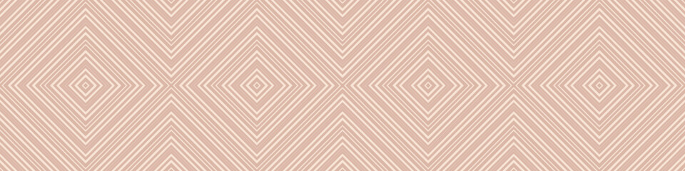 Chocolate brown with coffee shade geometric seamless pattern, squares in Mocha Mousse. Squares with abstract ornament for packaging, cover or tile.