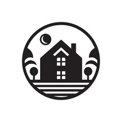 Real Estate Logo. Construction Architecture Building Logo Design Template Element