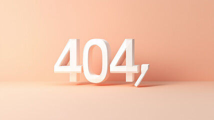 折り紙スタイルの404デザイン