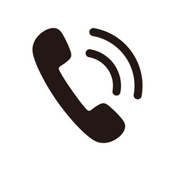 Single phone icon. Vector illustration.