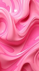 Obraz premium Pink flow down Liquid backgrounds petal abstract