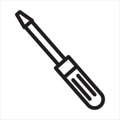  of tools icons on white background