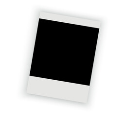 Photo frame Polaroid. Ideal as a template for text, images or graphics. Can be used in design, social media, websites or print. Stylish and minimalist look suitable for modern design projects. PNG