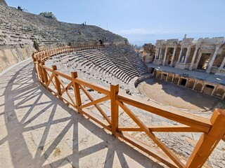 Amphitheatre at turkey Pamukkale