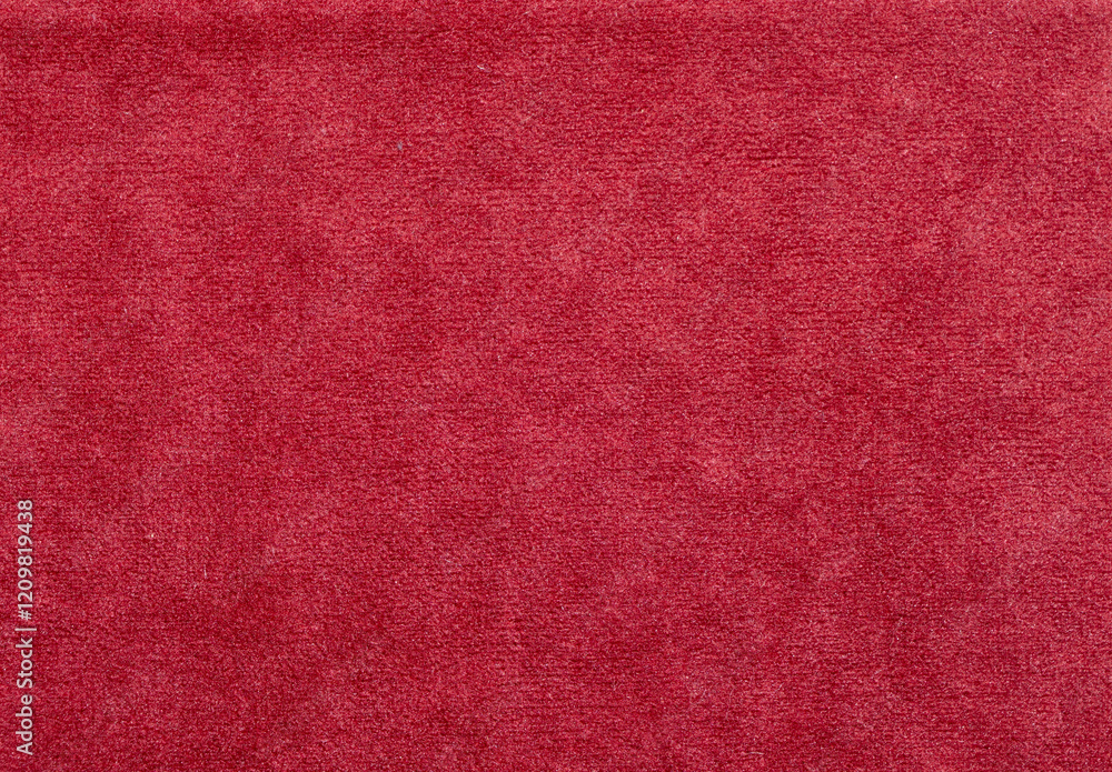 Fototapete A red carpet with a pattern of small dots