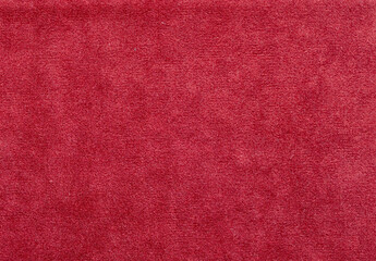 A red carpet with a pattern of small dots