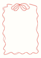 Obraz premium Background for invitation or card for Valentine's Day or wedding day, birthday, mother's day, bachelorette party. Very good quality photo ready for printing. Abstract elements for template, stickers.