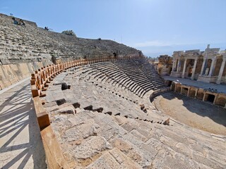 Amphitheatre at turkey Pamukkale
