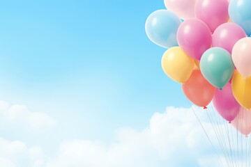 Balloon background backgrounds tranquility anniversary