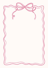 Background for invitation or card for Valentine's Day or wedding day, birthday, mother's day, bachelorette party. Very good quality photo ready for printing. Abstract elements for template, stickers.