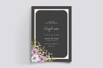 floral bridal shower invitation templates