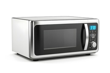Sleek and Compact Digital Microwave Oven for Efficient Kitchen Space