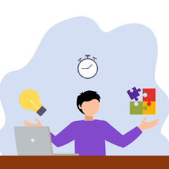 Mentoring and Training illustrations 