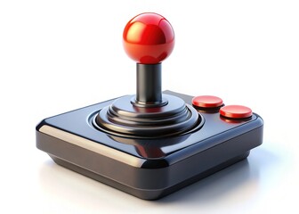Retro 8-bit Joystick - Gaming Controller