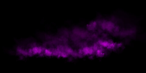 Fantastic smoke background. Magic smoke magic fog, purple vapour. Vector illustration.	