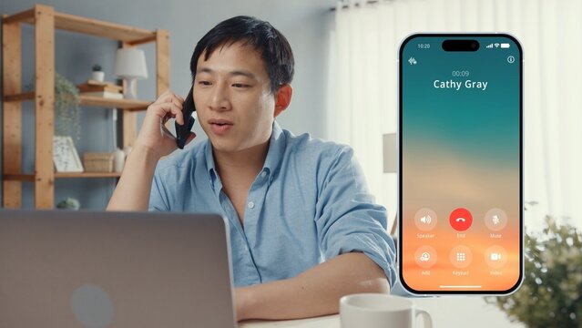 Modern Phone Call Smartphone Pop Up 
